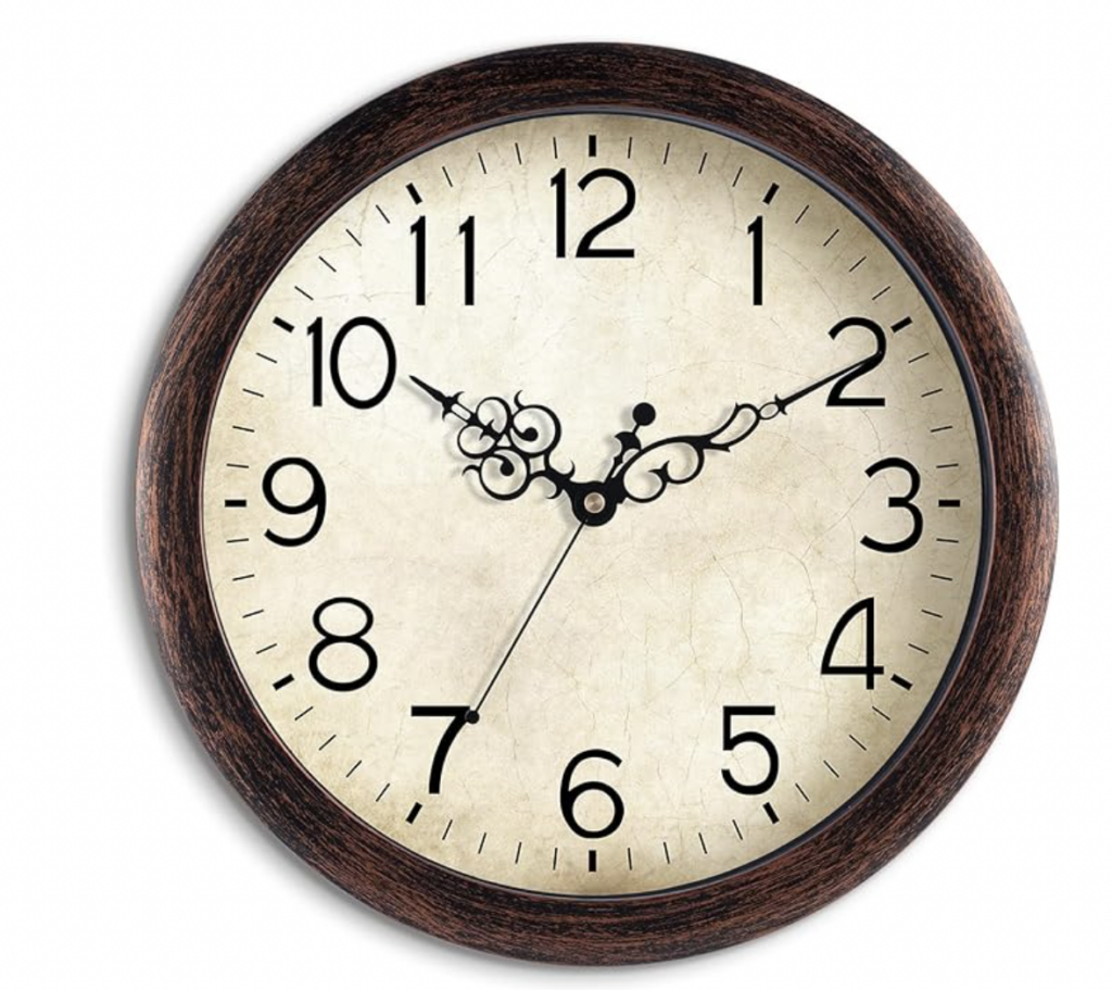 antique-style wall clock