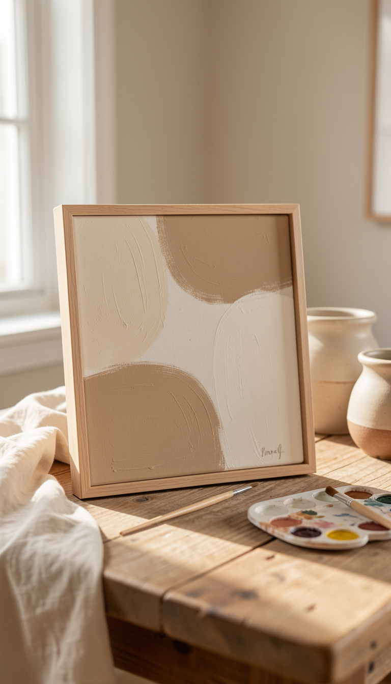 DIY decorative canvas