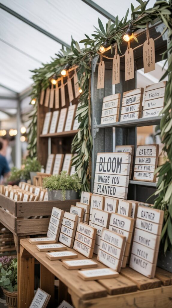 farmers market display