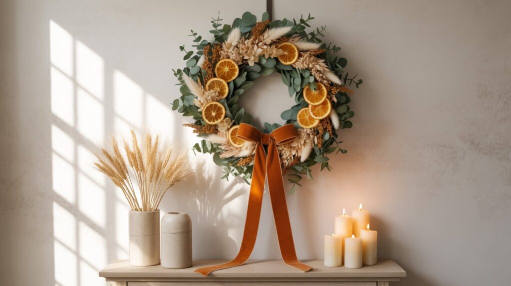 stunning fall wreath
