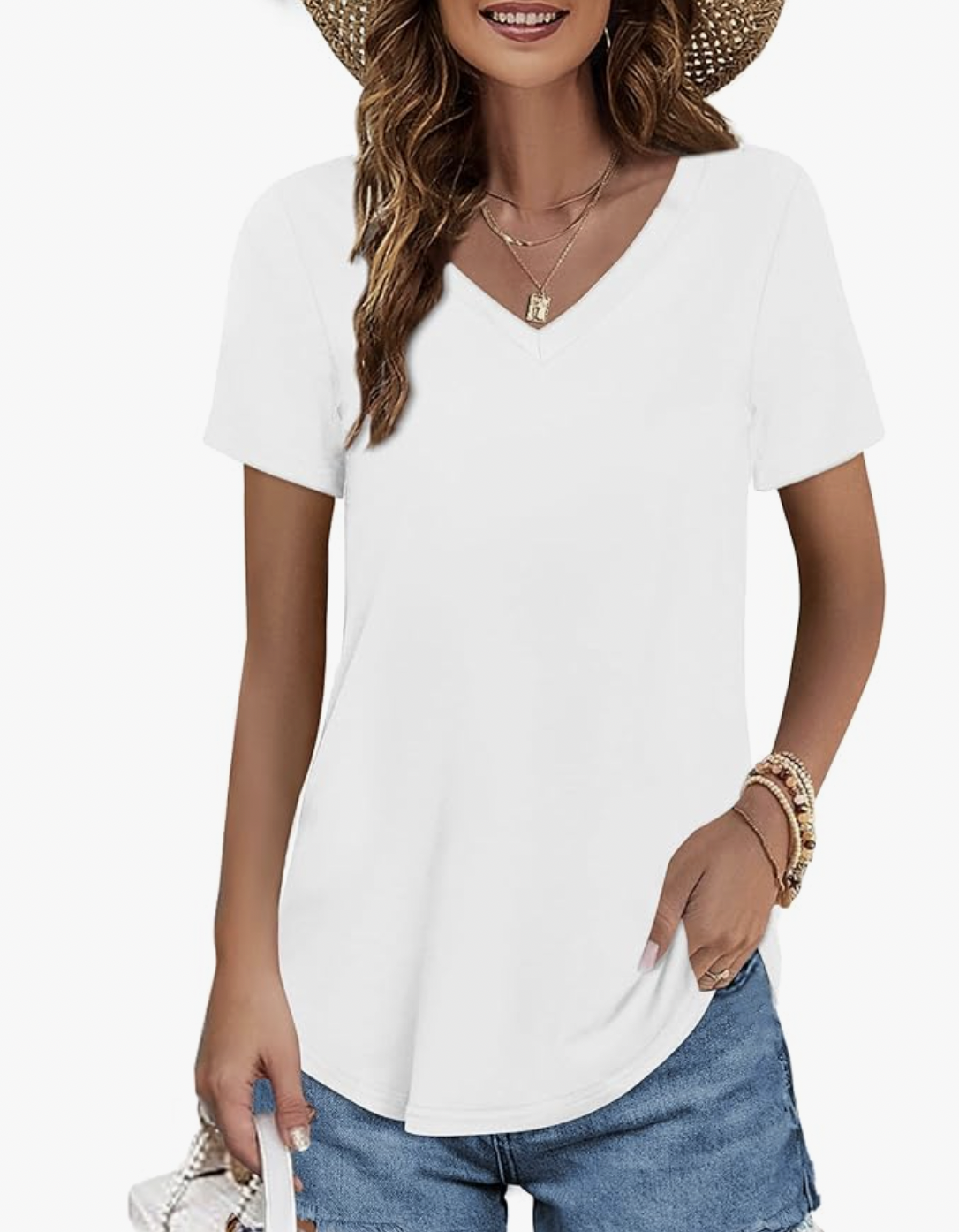 white tshirt, black blazer, dark denim jeans