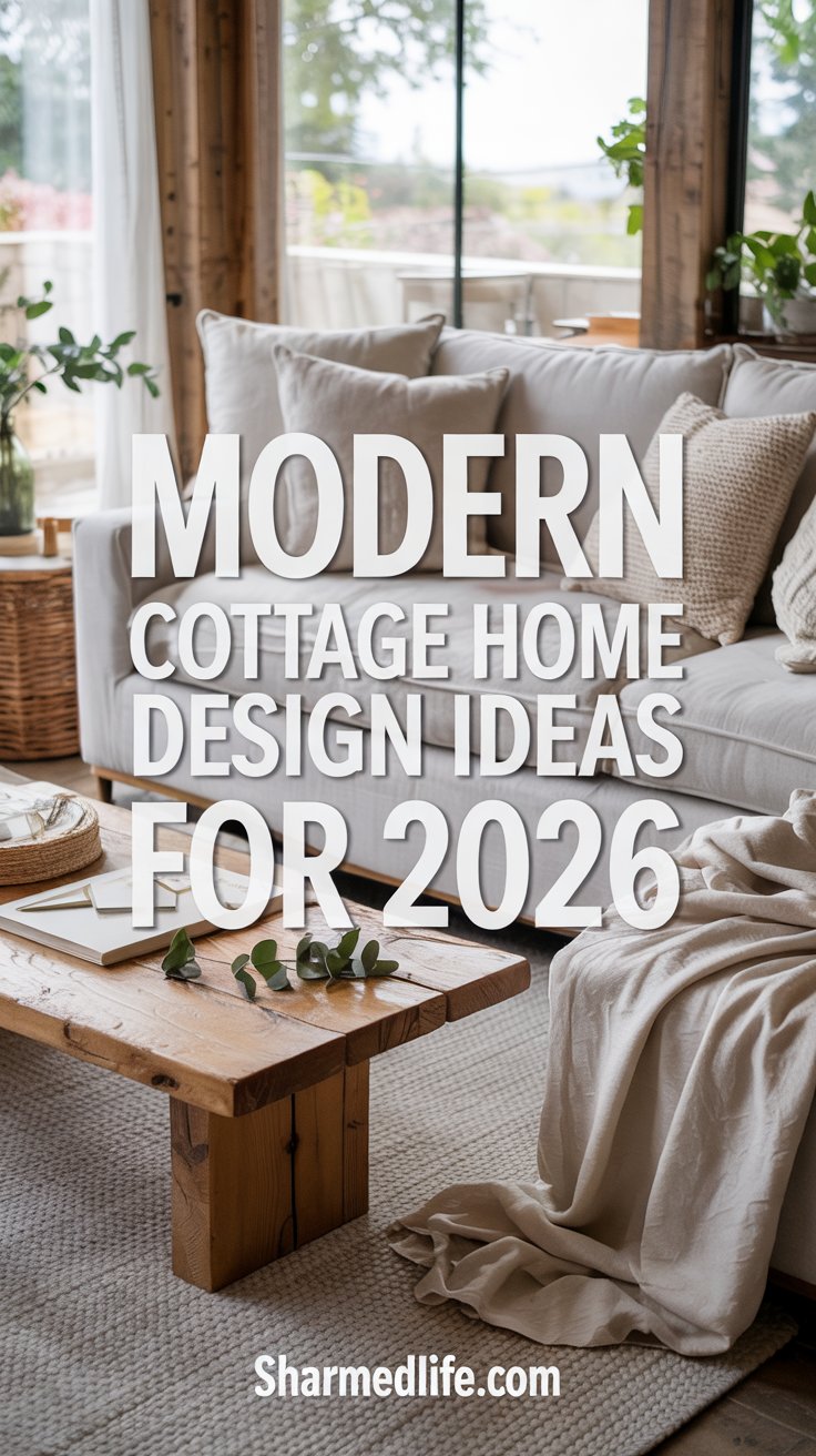 image of a modern cottage living room space