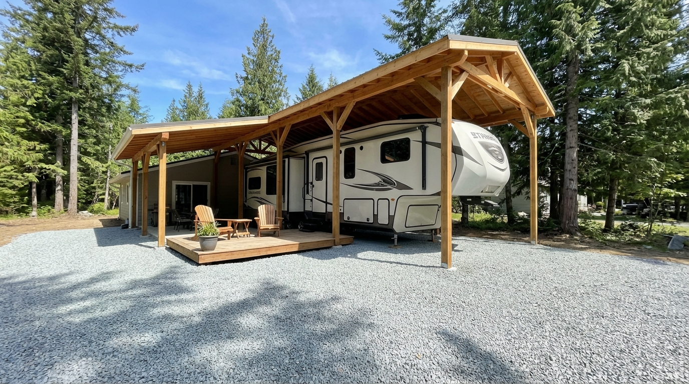 Tiny Retreat Living: Grounding Our Ranch with Gravel & Spring Plans