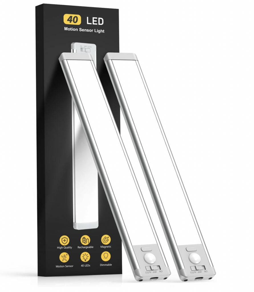 simple but effective under mount lighting strips